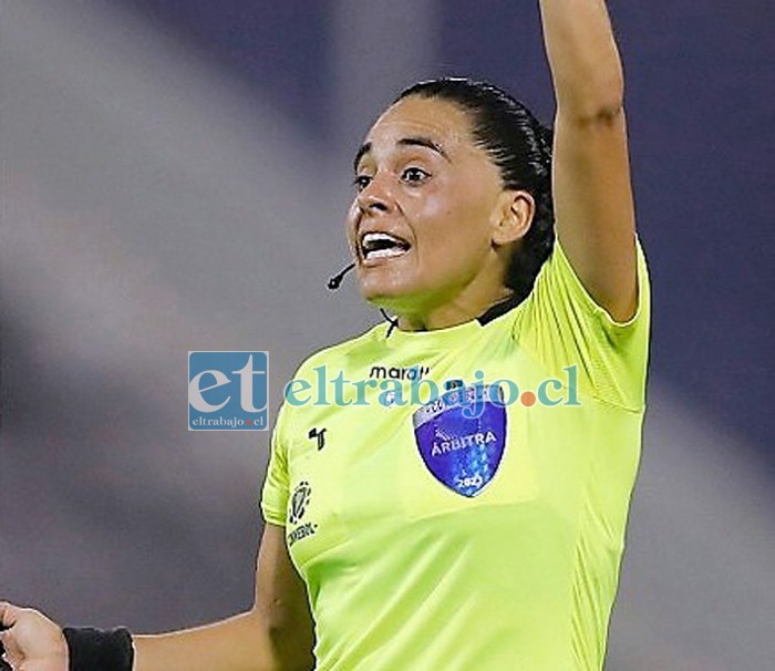 La sanfelipeña María Belén Carvajal será parte del primer equipo de arbitras que dirigirá en la Conmebol Libertadores.