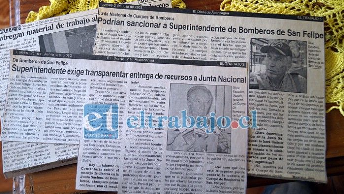 METIÓ EL BISTURÍ.- Diario El Trabajo dio seguimiento a la gestión incisiva que Silvio Escudero realizó cuando fue superintendente de Bomberos de San Felipe. (Archivo)