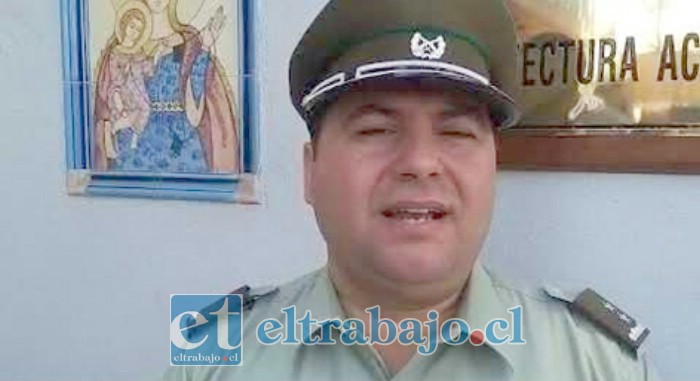 Coronel Jorge Chabán, Prefecto Carabineros Aconcagua.