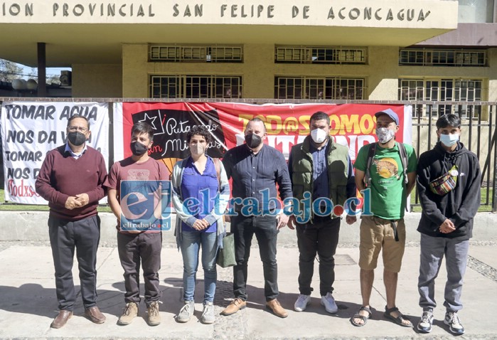 Representantes de la coordinadora ‘Tod@s Somos Putaendo’ y el alcalde Mauricio Quiroz invitaron a los vecvinos a participar este domingo 26 de septiembre de la ‘Tercera Marcha por la Vida’.