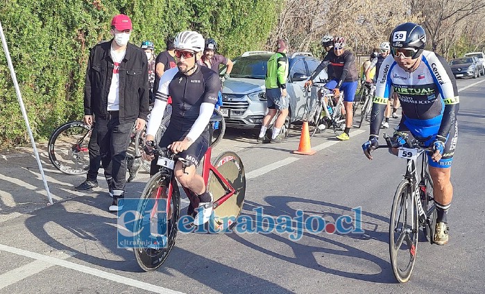 VIENE CONTRARRELOJ.- Nueva competencia en ciclismo aconcagüino está anunciada. Se trata de esta Contrarreloj a puertas de la cuarta etapa que se realizará este sábado 25 de septiembre a las 14:00 en la comuna de Santa María, partiendo de la Escuela Aurora Velasco Pérez en Las Cabras y tiene como meta el acceso Senderos de Chile mesetas de Jahuel.