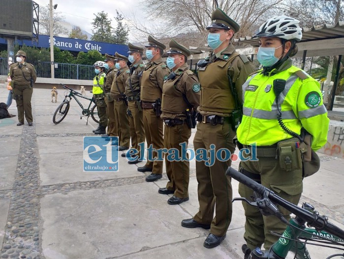 Funcionarios de Carabineros estarán desplegados en toda la provincia para disminuir los accidentes de tránsito y fallecimientos producto del consumo de drogas y alcohol.