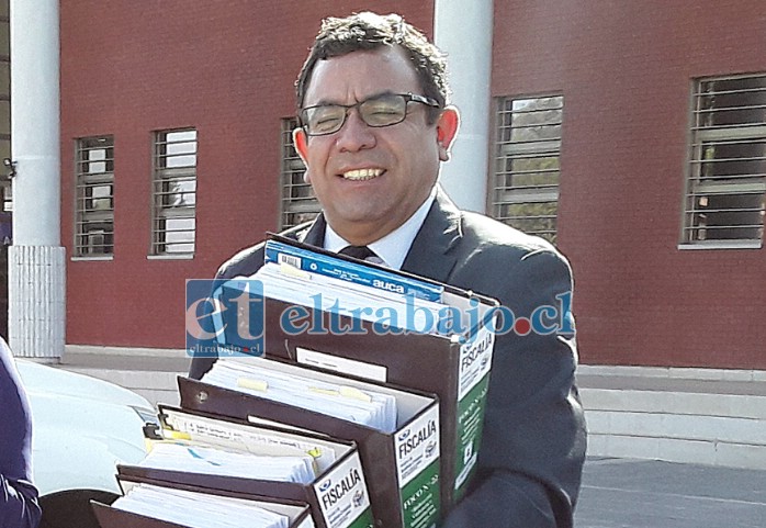 Benjamín Santibáñez Contreras, fiscal a cargo del caso.