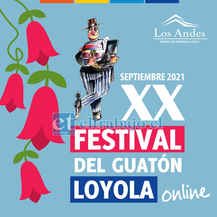 La vigésima versión de Festival del Guatón Loyola será el próximo 28 de septiembre en el Parque Urbano, con aforo acotado de 400 personas, el que será grabado y transmitido por redes sociales y la televisión local.