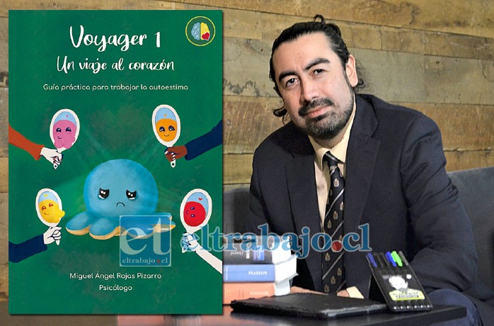 Miguel Ángel Rojas Pizarro, Ph.D (c) y Magíster en Educación. Postítulo en Orientación Vocacional. Profesor de Historia y Geografía. Psicólogo, bombero, aprendiz de Escritor y Libre Pensador. Columnista de Diario El Trabajo desde 2018. A la izquierda la portada de su nuevo libro. Si desea leerlo, lo puede obtener escribiendo al correo: psmiguel.rojas@hotmail.com o accediendo a la página web https://www.miguelrojas.cl