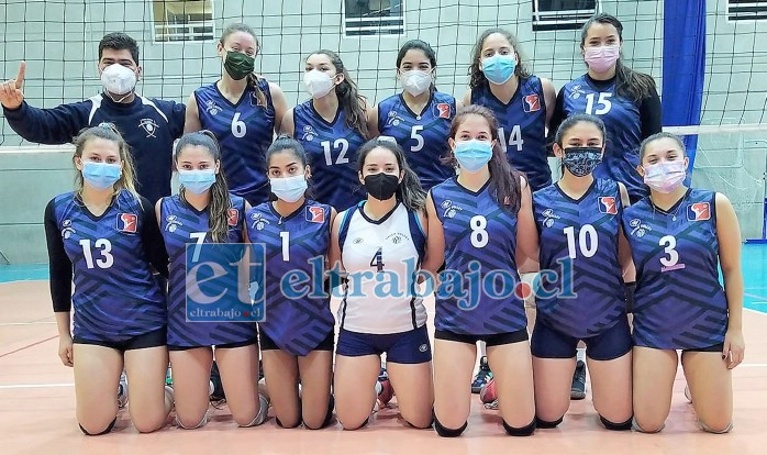 El equipo de Unión Voley ascendió a la primera división del vóleibol chileno.