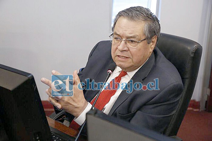 Rolando Stevenson Velasco, consejero regional de la provincia de San Felipe.