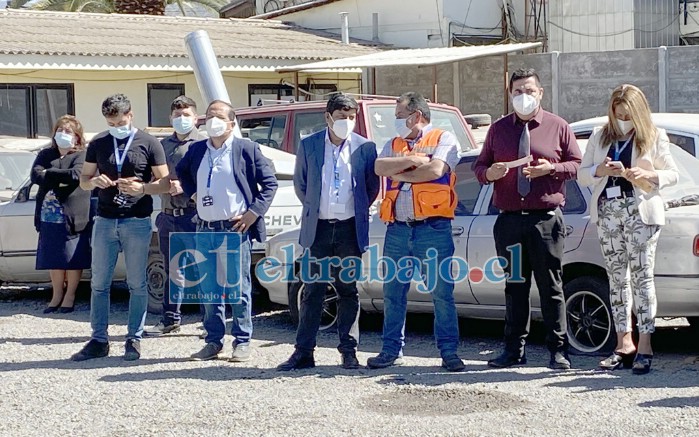 EN TODO EL VALLE.- Algunos funcionarios municipales de Santa María, entre ellos el propio alcalde Manuel León, también disfrutaron de la actividad.