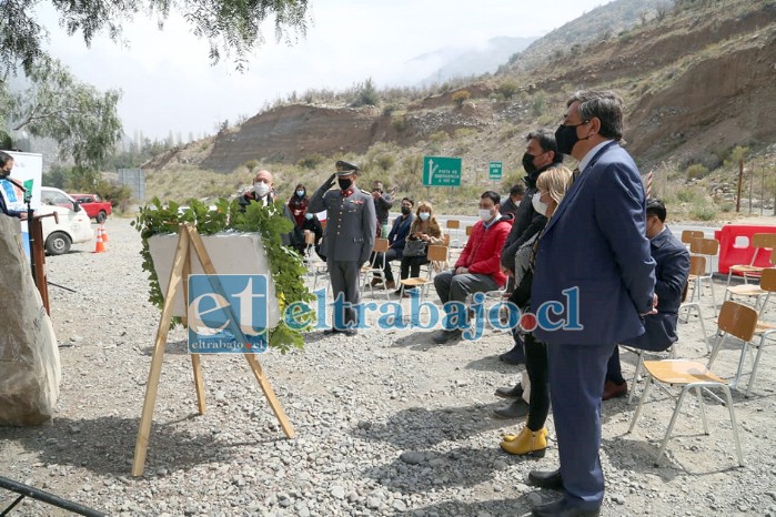 Con la presencia de autoridades locales, representantes del ejército, miembros del Instituto José Miguel Carrera y dirigentes vecinales, se rindió homenaje a este importante hecho histórico de Valle de Aconcagua y el país.