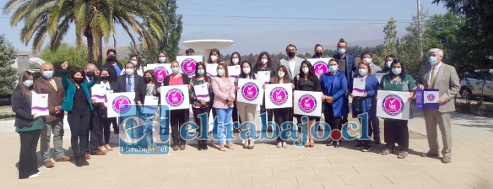 El trabajo mancomunado de la mano del IST y los equipos de cuadrillas sanitarias, directores y directoras de escuelas, liceos y jardines infantiles, permitieron que la Municipalidad de Santa María tenga hoy en día todos sus centros certificados.