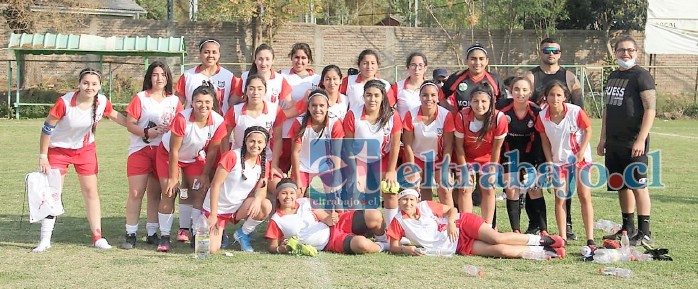 El equipo femenino del Uní Uní avanza en su preparación para lo que serán sus desafíos el 2022.