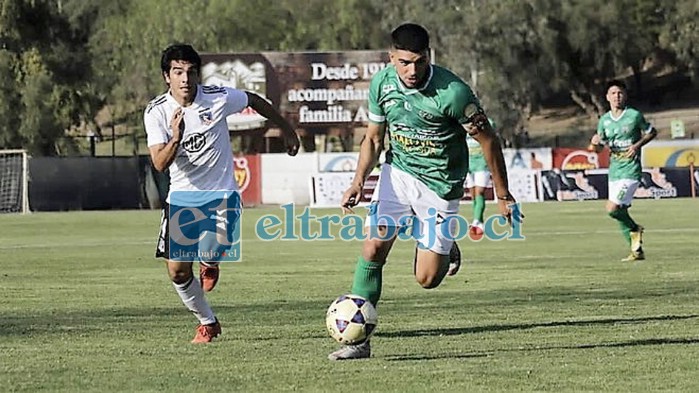 El equipo de Los Andes aprovechó la fecha libre para jugar un amistoso con la U21 de Colo Colo.