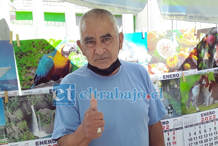 Ricardo Méndez Ampuero, muy agradecido de la atención recibida en el Hospital San Camilo.