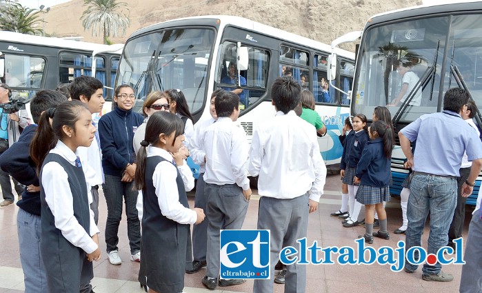 HACEN FALTA.- Según reconocen en el Liceo Mixto, con la reasignación por Covid sólo hay un recorrido menos, que es el que menos usaban las familias. (Referencial)