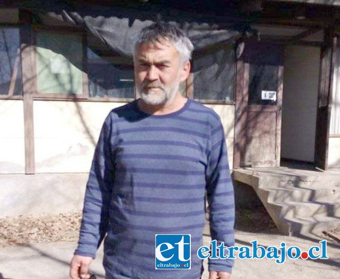 Aldo Leiva González, de 50 años de edad, fue encontrado muerto al interior de una casa en el sector La Gruta en pleno centro de Putaendo.