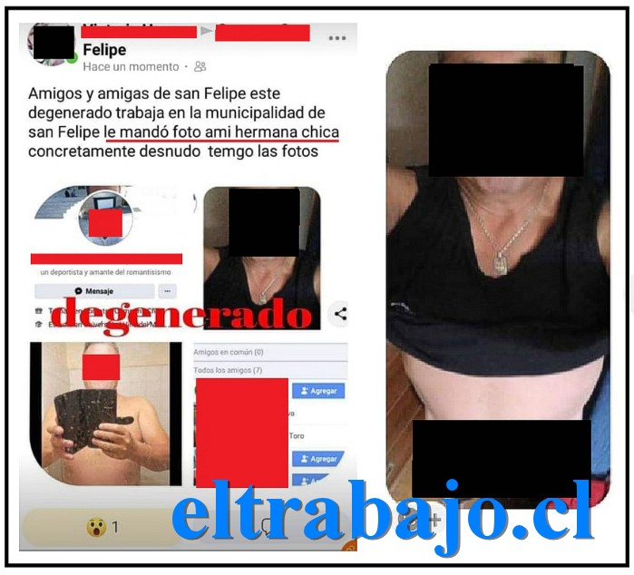 FUNCIONARIO INVESTIGADO.- Desde hace ya un buen rato están circulando en la red estas fotografías que ya son de dominio público, donde aparece este funcionario mostrando sus genitales. Si el implicado o quien lo denuncia necesita contactarnos, pueden llamar al +56969181819.