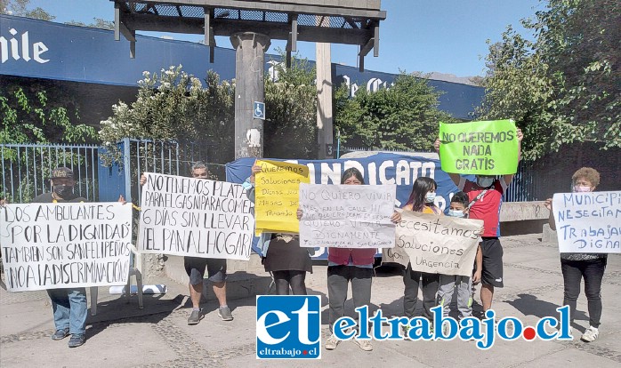 Sindicato de Ambulantes por la Dignidad retomó mesa de trabajo junto al municipio.