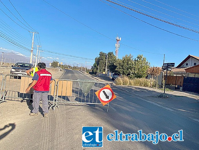 Desde el Serviu anunciaron la suspensión de tránsito de vehículos mayores por los numerosos reclamos y problemáticas en las villas aledañas.