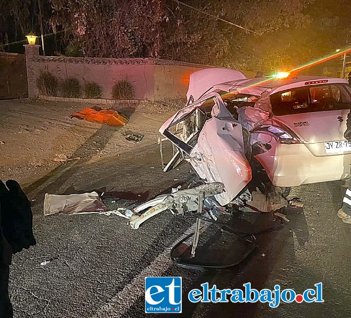 Una persona fallecida dejó accidente de tránsito en la carretera Los Villares.