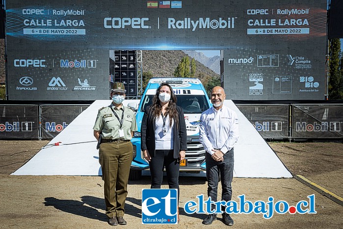 En la ocasión diversas autoridades se hicieron presentes, destacando a la alcaldesa de Calle Larga, Dina González Alfaro, quien invitó «a todos nuestros vecinos y a los de las inmediaciones del Valle del Aconcagua, a que se acerquen a nuestra medialuna a disfrutar y dar vida a este tremendo evento deportivo de nivel internacional.