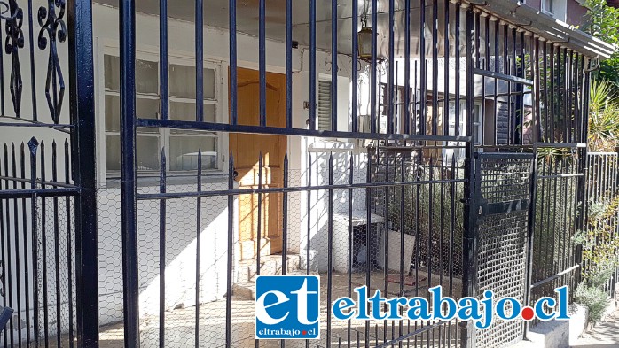 Al interior de esta vivienda ocurrió el cobarde ataque sexual a la joven guardia de seguridad de sólo 22 años de edad.