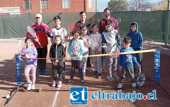 Este invierno el Club Valle de Aconcagua buscará seguir masificando el tenis
