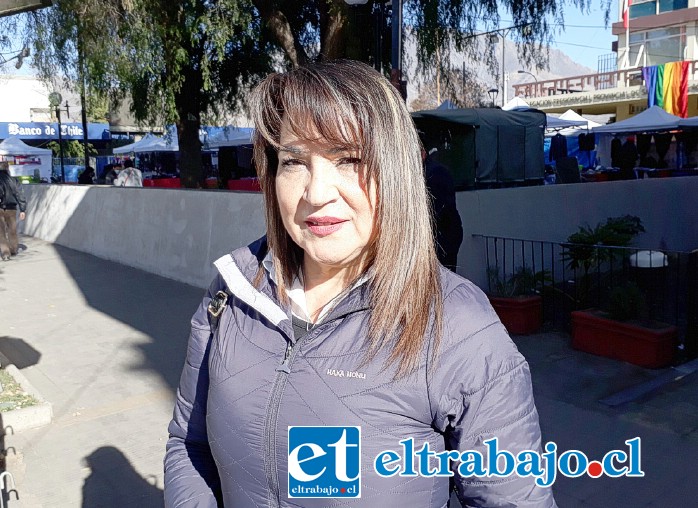 Ruth Delgado, presidente de la UNCO vecinal San Felipe.