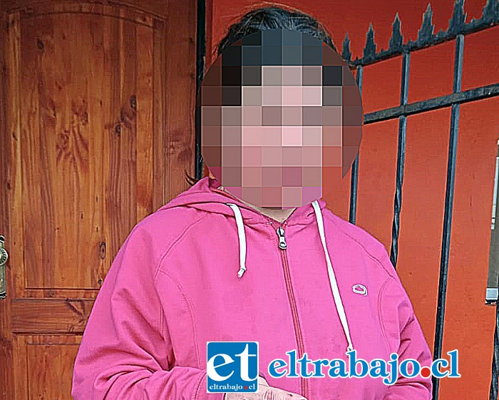 Así está Karen Maldonado Santos, sana y salva. Como dijo su padre, con la gracia de Dios y la Virgen.