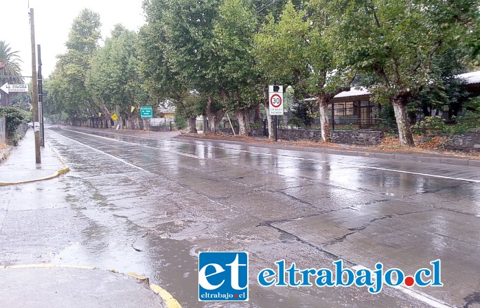 Si bien las últimas lluvias no causaron grandes problemas de inundaciones, sí se reportaron problemas en algunas viviendas en Panquehue, por lo que el llamado es a estar preparados.