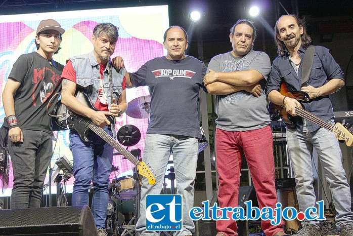 La conocida banda ‘Abraxas’ se presentará esta tarde desde las 18,30 horas en el Teatro Municipal de San Felipe.