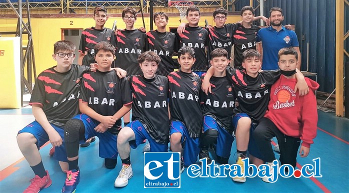 El seleccionado masculino U13 también clasificó al Nacional Federado.