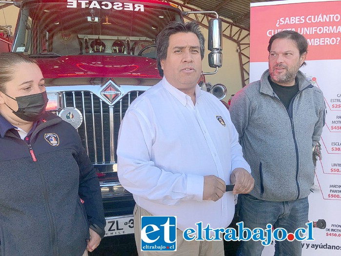 Cuerpo de Bomberos de San Felipe lanzó su campaña de Socios Colaboradores 2022.