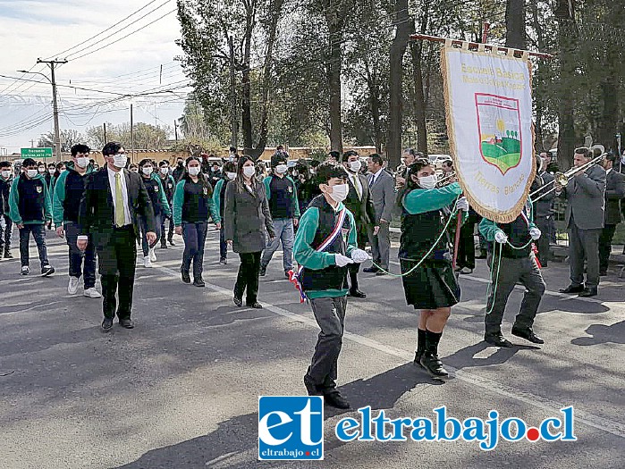 Escuela Básica Mateo Kojljat de Tierras Blancas.