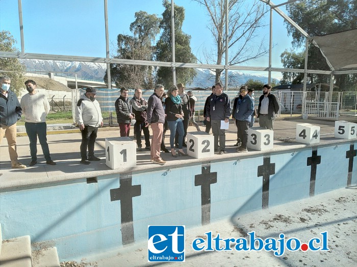 La piscina temperada del Estadio Fiscal también está dentro del proyecto de mejoramiento.