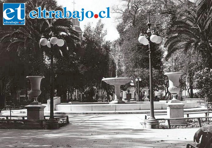 La antigua pileta de la plaza volvería en gloria y majestad, aunque claro, con algunas mejoras pues será remodelada en el marco del proyecto de mejoras al principal paseo peatonal.