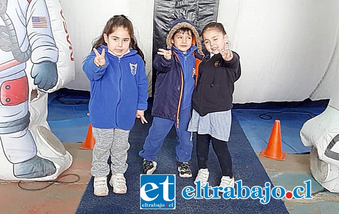 Los más pequeños también disfrutaron de la lúdica y educativa actividad.