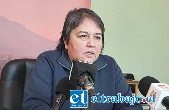 Karina Roco, directora de la Secplac de la Municipalidad de San Felipe.