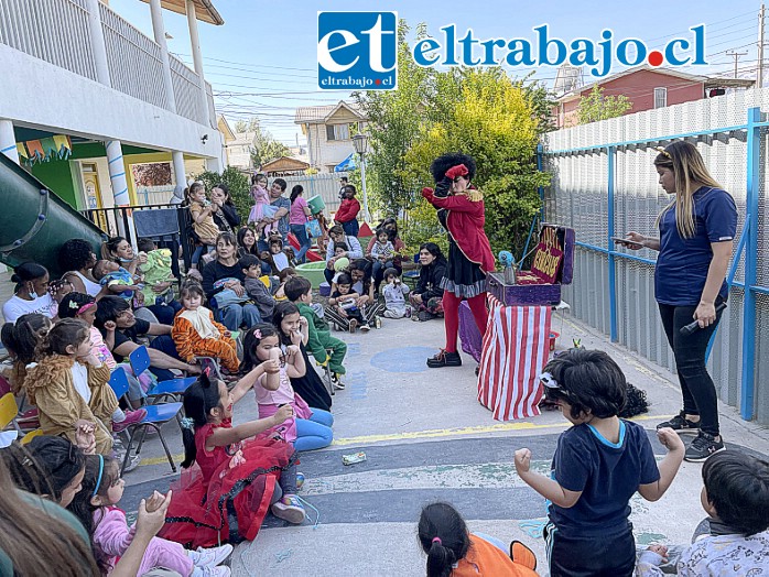 Las actividades de celebración se iniciaron el pasado miércoles 5 de octubre en el jardín infantil ‘Burbujitas de Colores’ ubicado en Villa La Estancia de San Felipe.