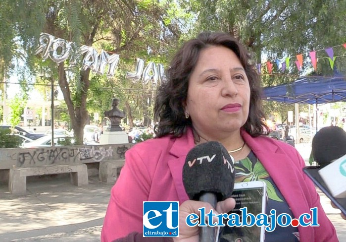 María Teresa Urbina, directora de Desarrollo Comunitario de la Municipalidad de San Felipe.