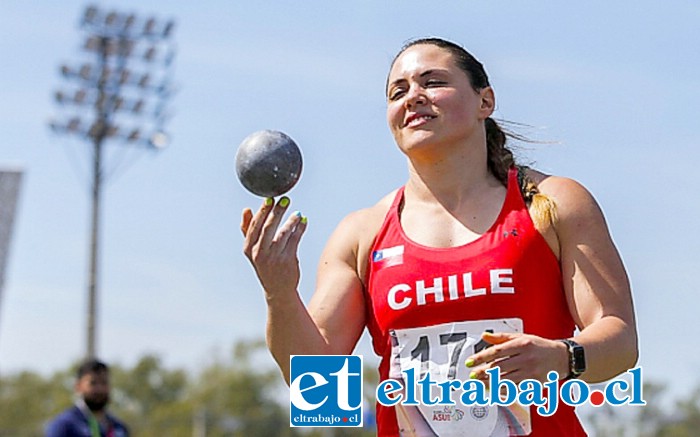 La atleta sanfelipeña regresó a la alta competencia con un Oro en los Juegos Odesur.