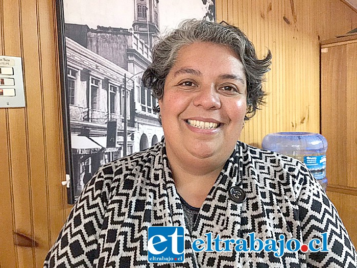 Natalia Leiva Miranda, directora de Educación Municipal de San Felipe. (Foto archivo).