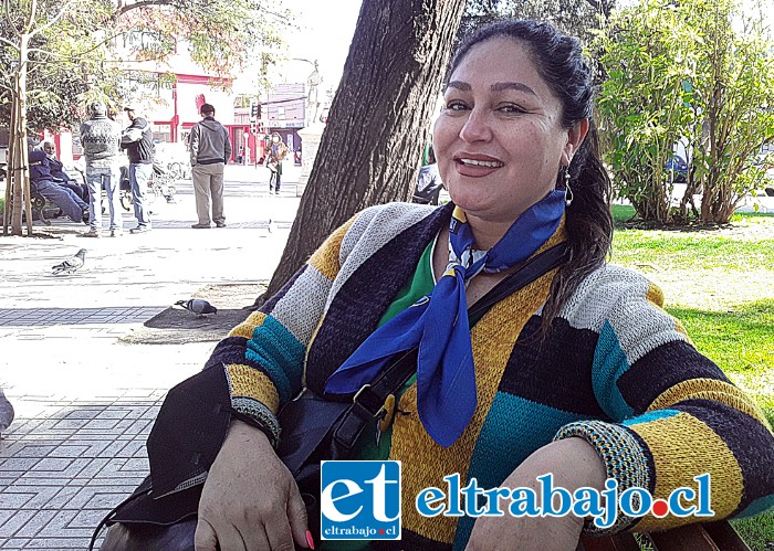 Jannet Carrasco, presidenta Sindicato de Chacarerías de Feria Diego de Almagro.