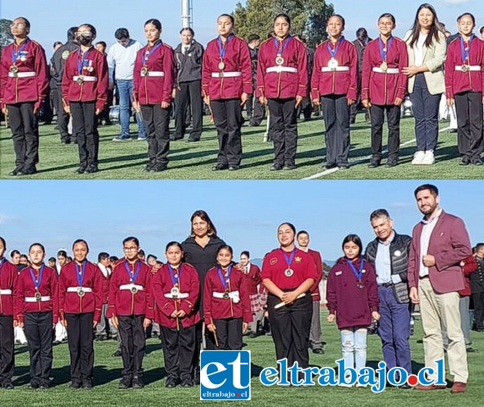 Tanto en San Carlos como en Arauco la Banda de Panquehue obtuvo el primer lugar en categoría Enseñanza Básica, logro importante considerando el nivel que hubo de otras bandas.