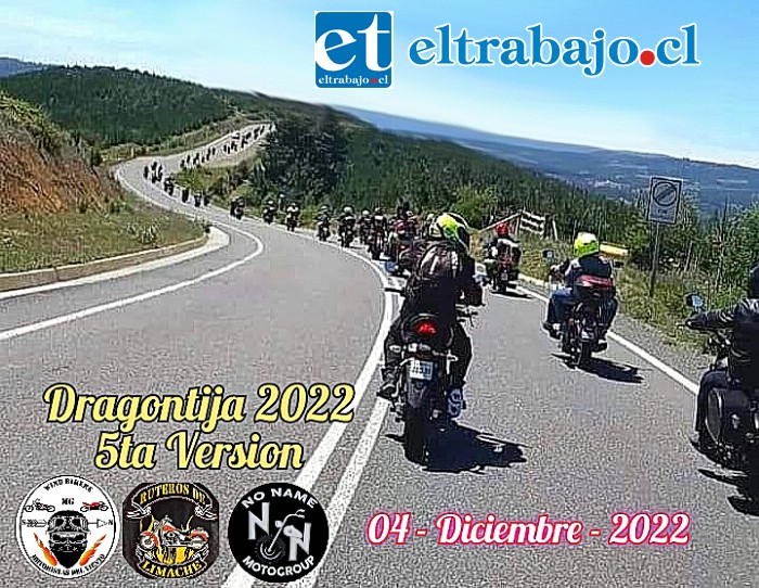 La caravana ‘La Dragontija’ en su edición 2022 espera reunir a más de 350 motocicletas.