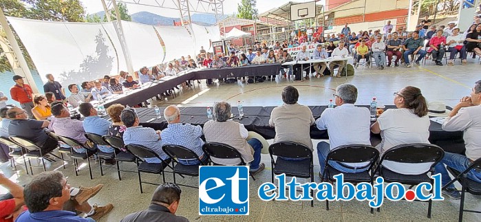 Continúa sesionando la Mesa del Agua en el Valle de Aconcagua.