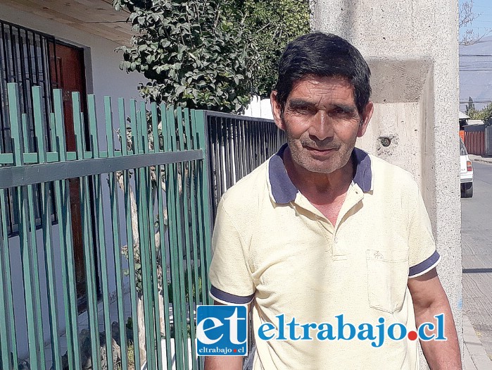 Gerardo Albornoz, presidente JJVV Las Acacias Primera Etapa.