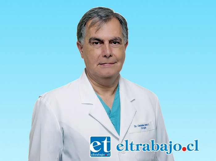 Christian Beals Campos, médico cirujano.