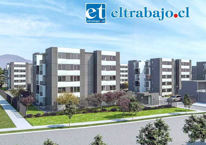 Acá una imagen de las torres del proyecto Porvenir II, imagen sacada desde la web de la inmobiliaria La Cruz.