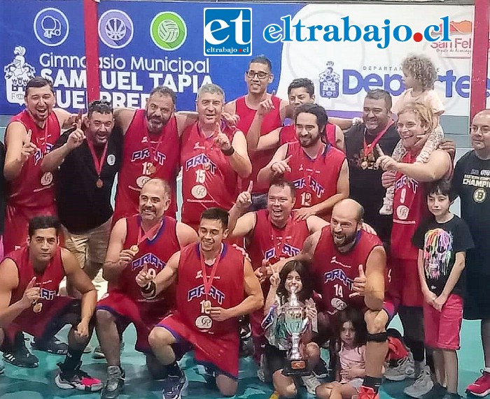 El Prat B ganó de manera invicta el torneo de Ascenso de la ABAR.