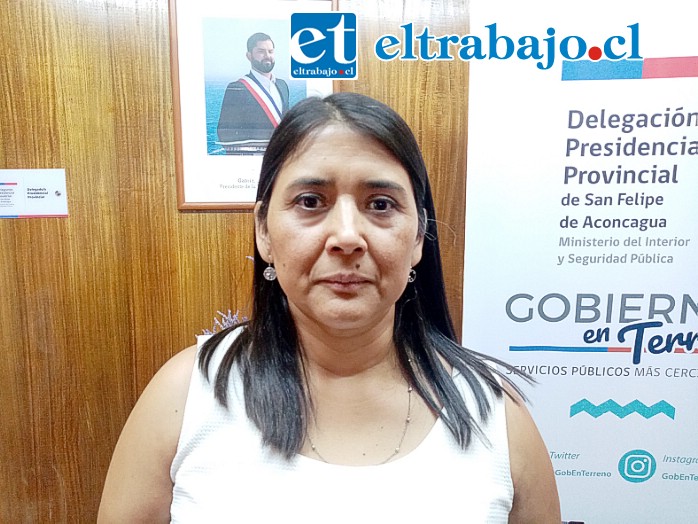 Maricel Martínez, la nueva Delegada Presidencial Provincial asumió ayer el cargo.